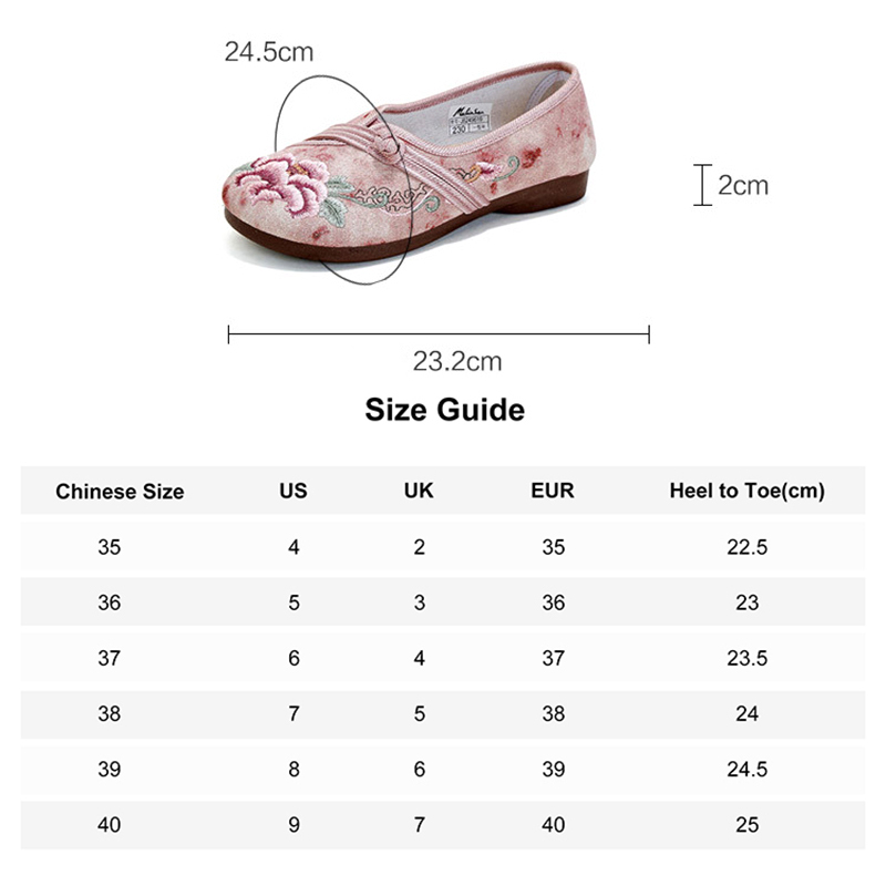 Mulinsen cloth shoes women's embroidered shoes summer breathable ethnic style retro Hanfu old Beijing flat shoes for middle-aged mothers
