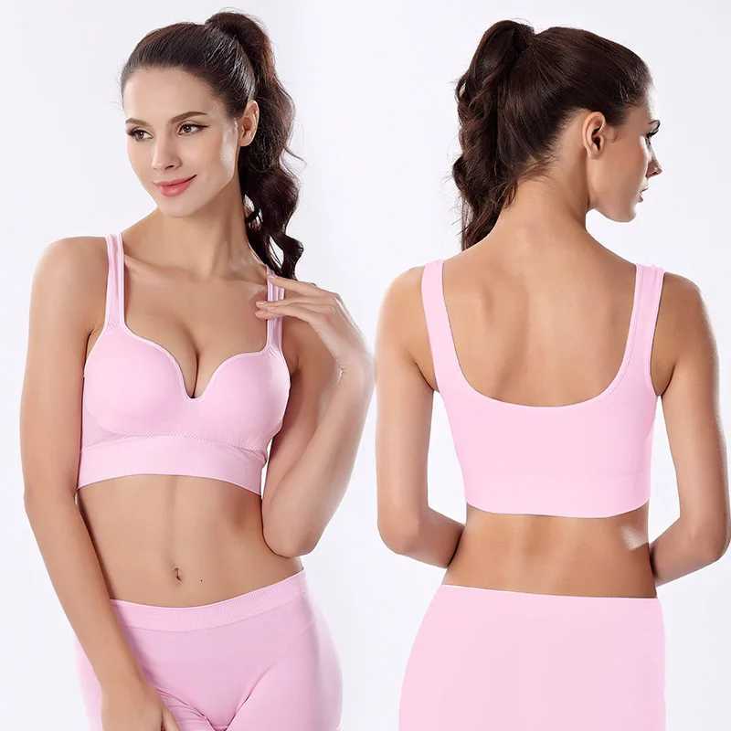 Bras for Women Underwear Sexy Lingerie Solid Bra Seamless Push Up Cotton Tops Bralette Wireless Sports Vest Z250730