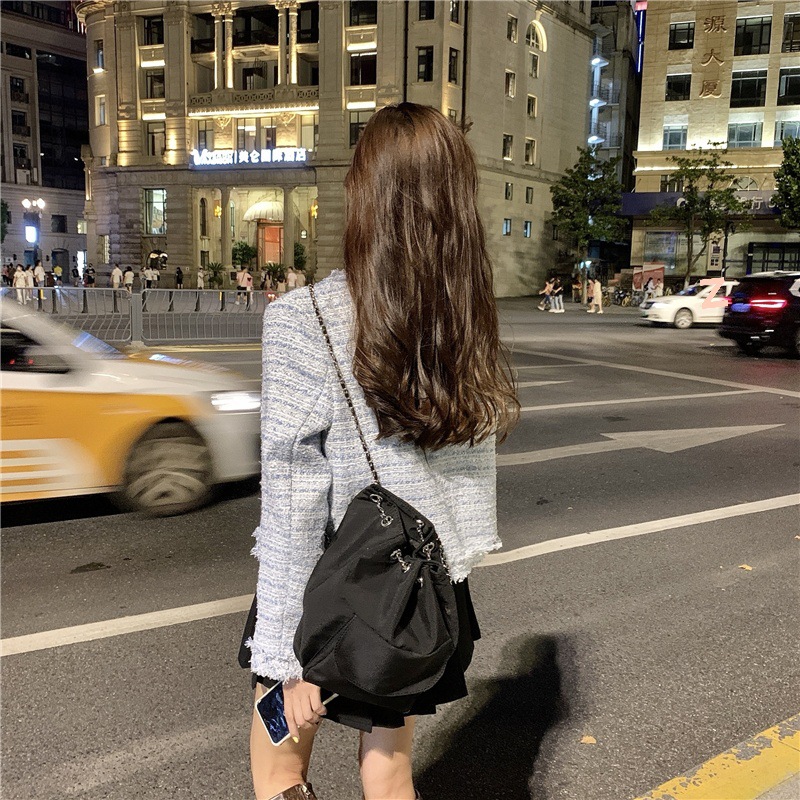 Outfits For Woman Tweed Elegance Classic French Chic French socialite tweed short chan-style coat 2025 autumn/Winter elegant and slimming cardigan for