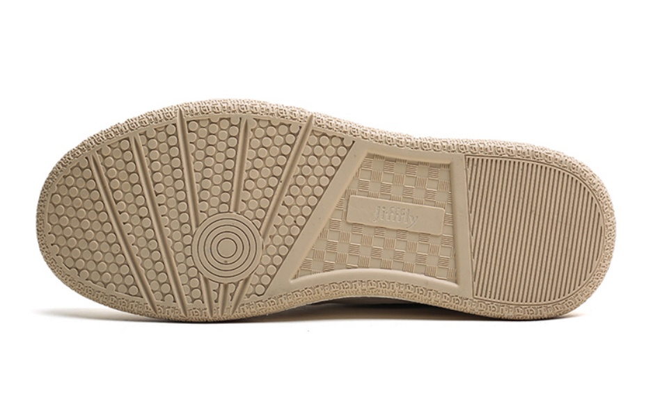 Jifffly men's skateboard 2025 summer new versatile casual thick sole couple breathable retro white shoes