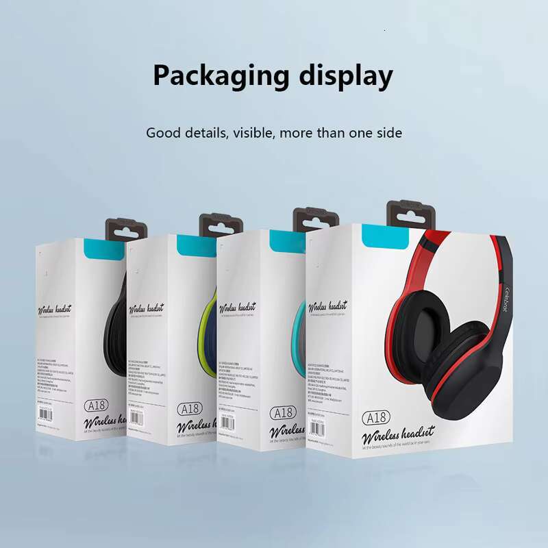 Hot Sale Bass Microphone, Wireless Bluetooth With Music and Gaming Headphones