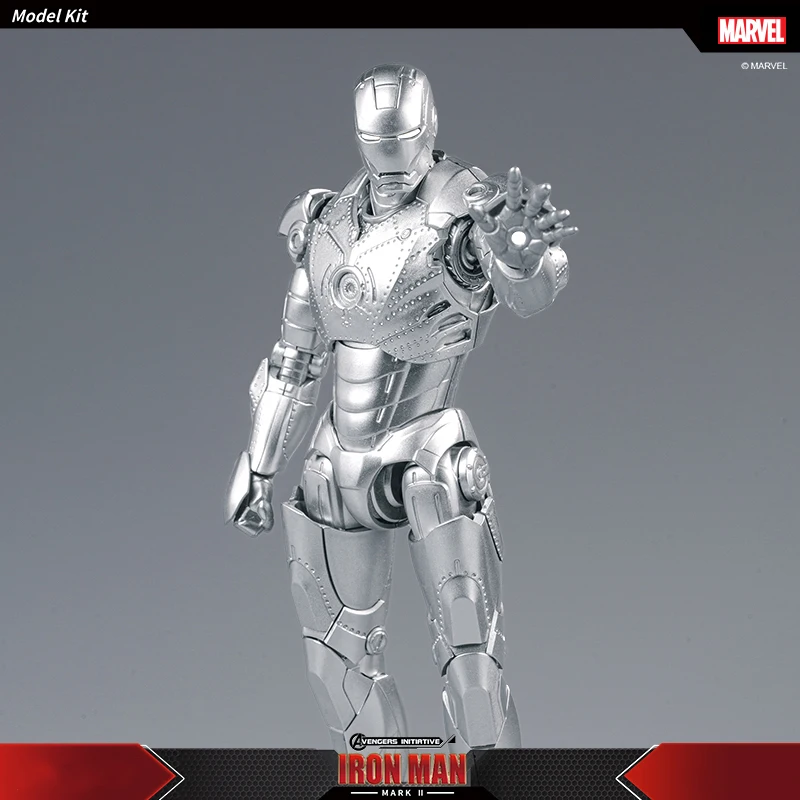 Action Figures Toy Fondjoy The Avengers Marvel Iron Man MK2 Authentic Assemble Toy Iron Man Model 15cm ABS Material 1/12 Scale Action Figures Toy Boy 
