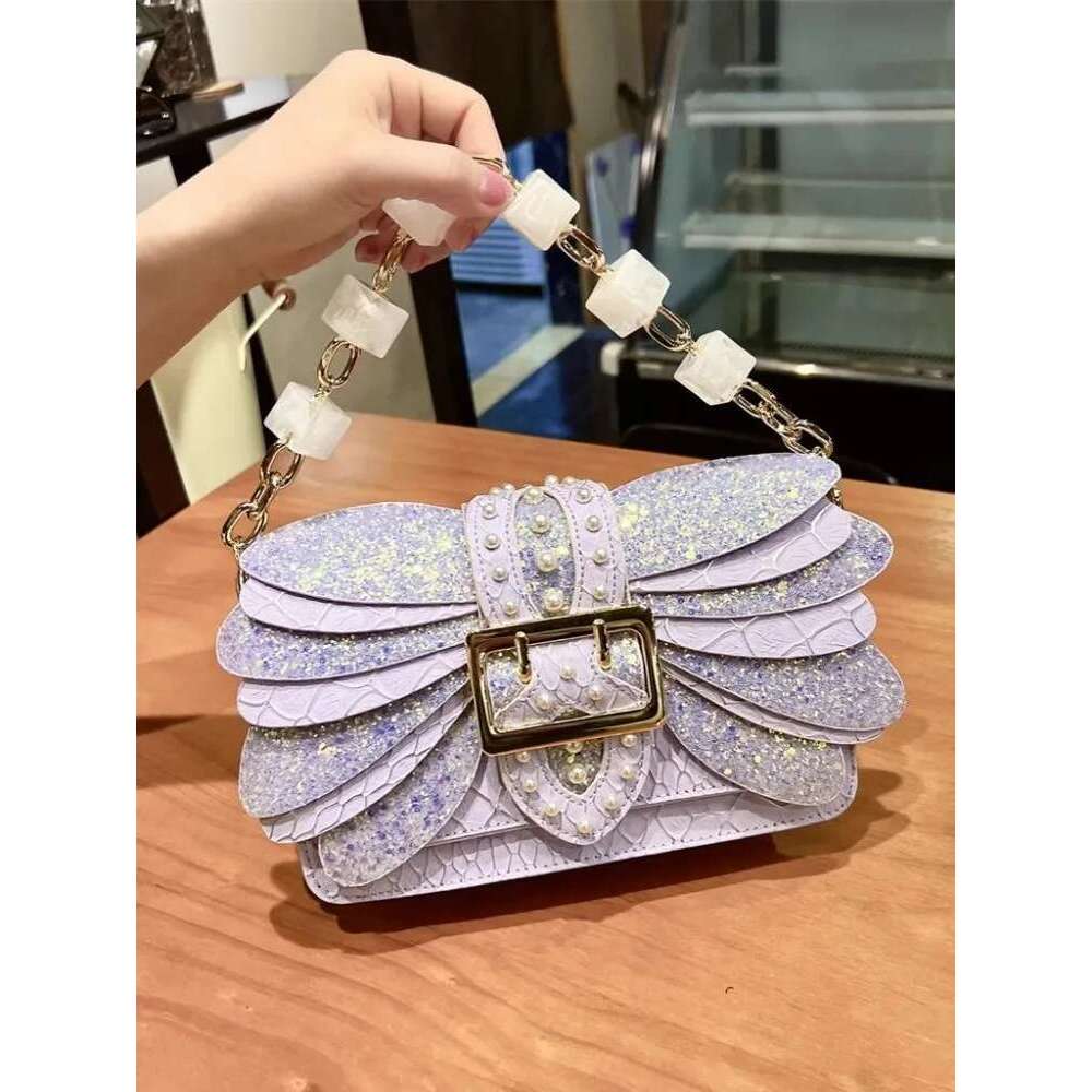 Women's Bags Design Women Single Shoulder Tote Handbag Fashion Dias Chain Crossbody Bag Elegant Office Ladies Pu Leather Flat Bags