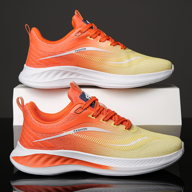 Casual Soft Sole Sports Shoes Men Summer 2025 New Breathable Mesh Fashion Running Shoes Outdoor Training Shoes free shipping