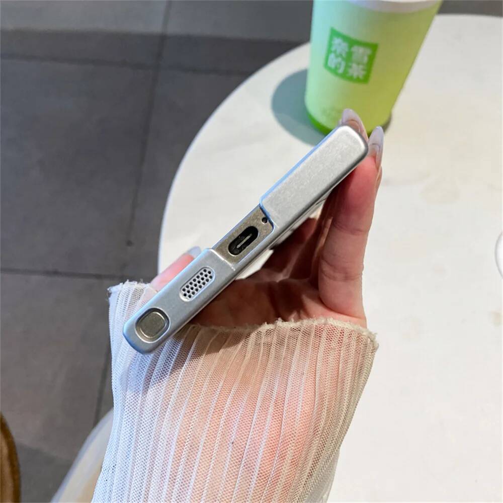 Luxury Magnetic Magsafe Frameless Phone Case For Samsung S25 S24 Ultra S22 S23 Plus Slim Metal Color Borderless Back Cover