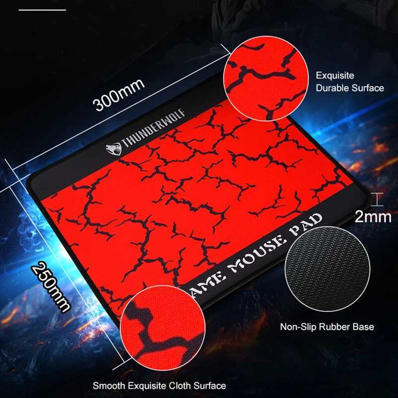 Oulilan T-WOLF 4-in-1 keyboard and mouse head set mouse pad wired gaming home office computer accessories illuminated keyboard z250401