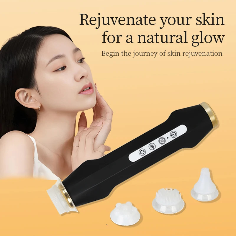 Facial CO2 oxygen bubble machine can be matched with Glam Revive Hydrate Detox Illuminate Kit Pods for facial SPA serum use 250327