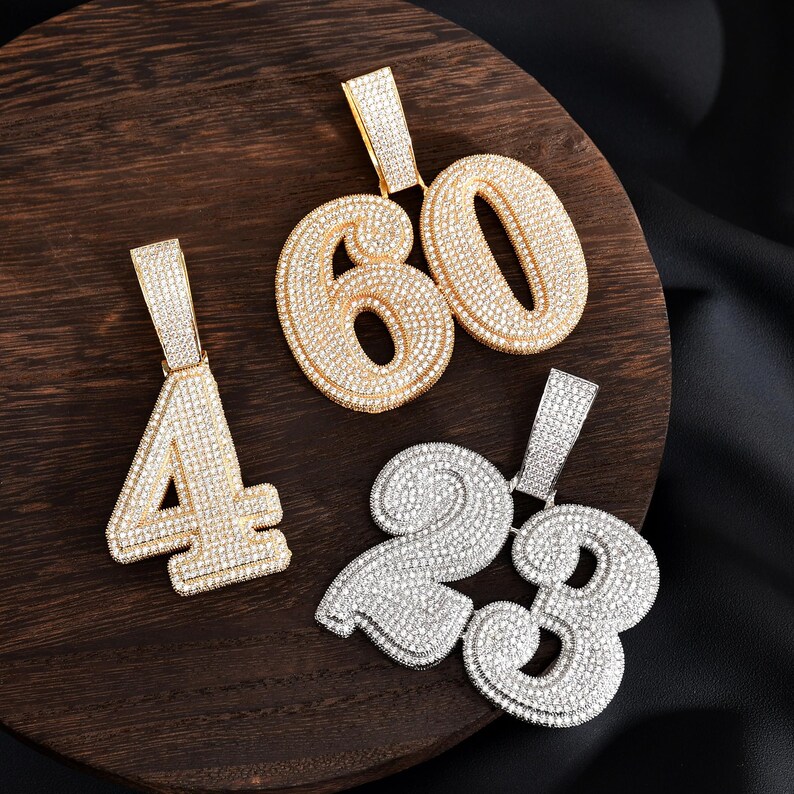 Custom pendant Hip Hop Moissante Luxury Jewelry Women Custom Iced out Name letter Pendant Necklace 925 Sier Cuban Chain Necklace