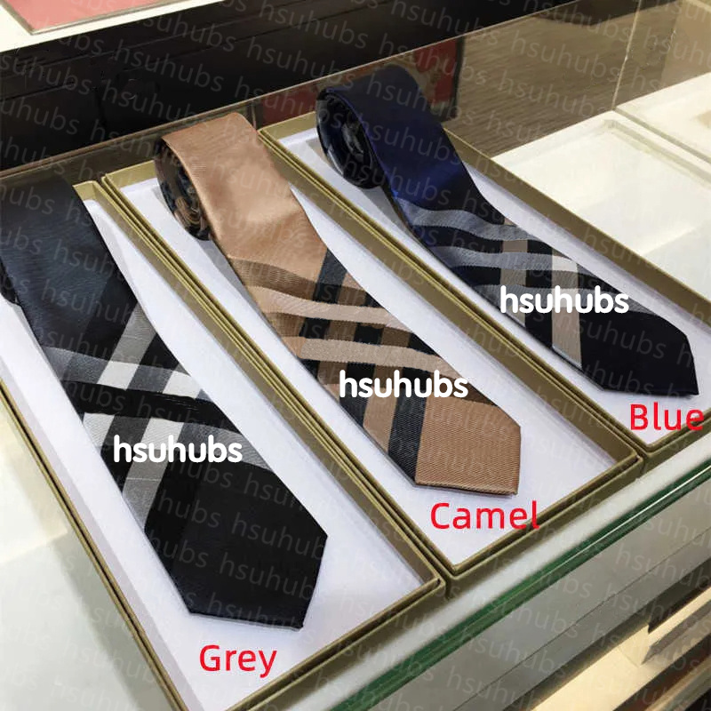 Tie designer tie ties men designer luxury high quality Ties Fashion Neck Tie Stripes Pattern Embroidery s Designers Business Cravate Neckwear petty Brand Business