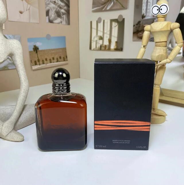 Men Perfume 100ml Fragrance Stronger with You Intense Tobacco Eau De Parfum Absolutely Man Cologne Spray Body Mist Fast Ship EDP 3.3OZ