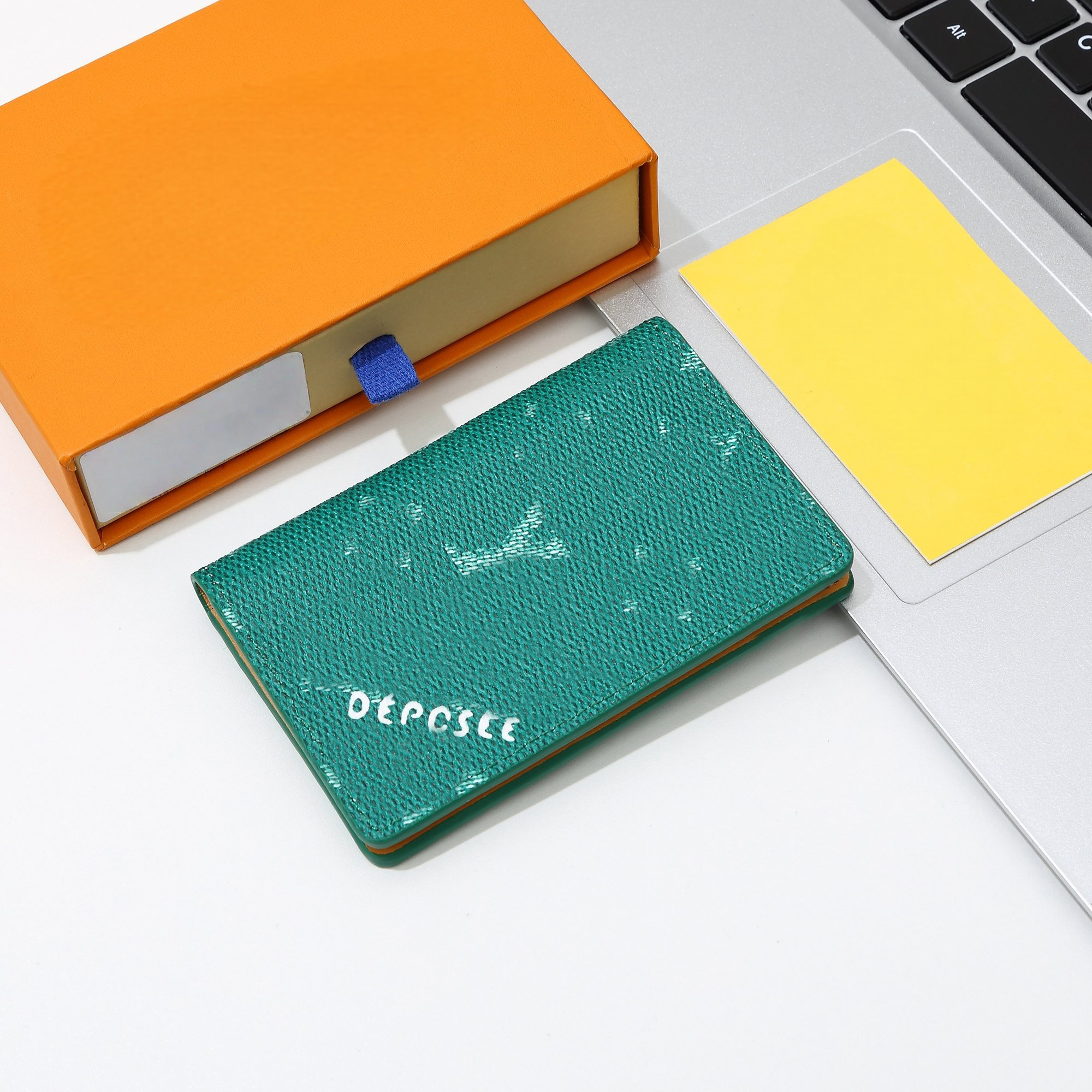 POCKET ORGANIZER High Quality wallets for men leather card holders mens wallets money purse flower letters credit short money clutch bags original box 7777777