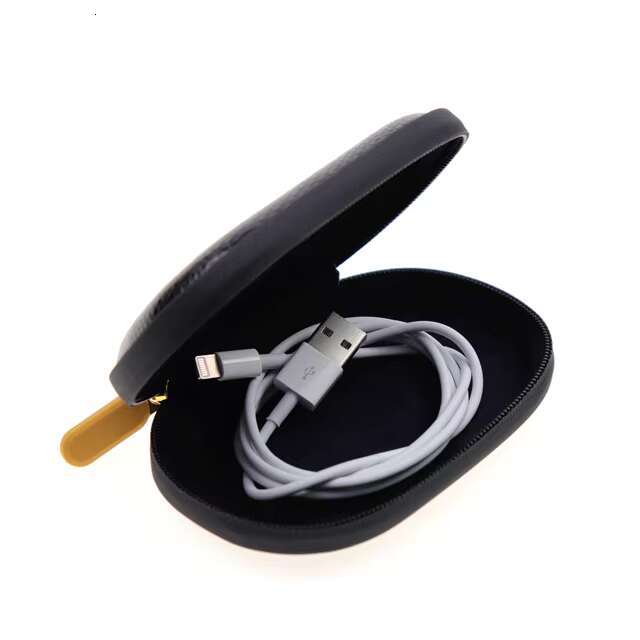 Wholesale Customized Storage Bag for Cool Headphone & Data Cable High Quality Black Accessory Case