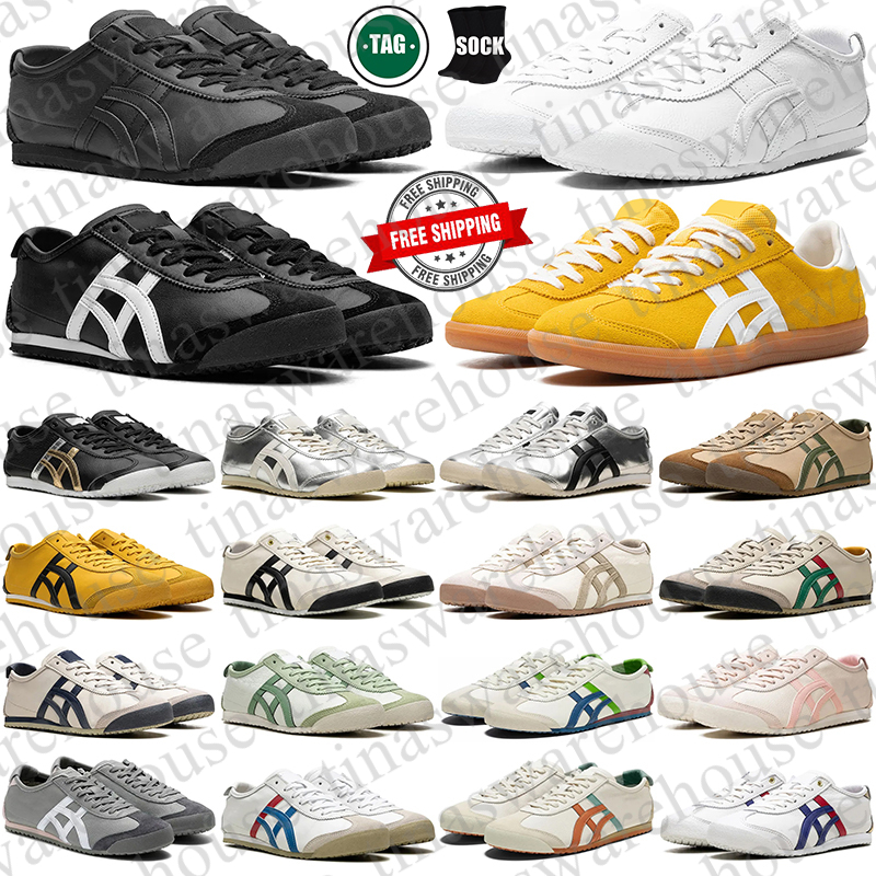 Free Shipping With Box Onitsukas Tigers Tokuten Mexico 66 Designer sneakers Running Shoes trainers for mens womens chaussure Outdoor men Sports runners