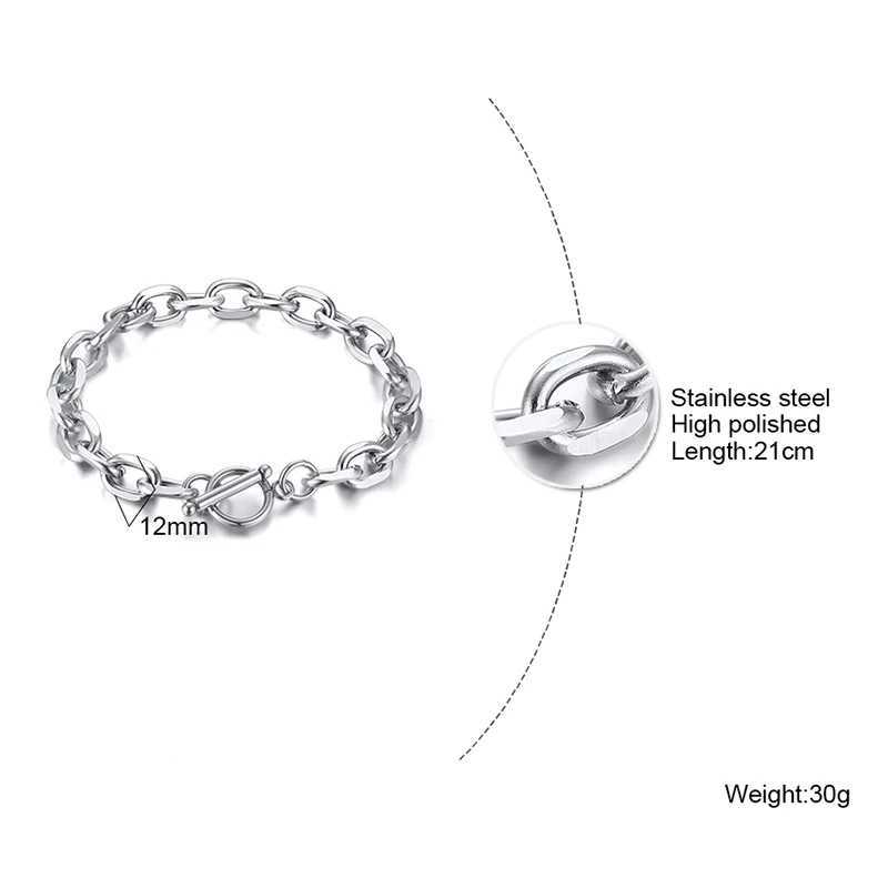 Mens jet aircraft made of 3 to 8mm wide stainless steel with chain brackets and 7.48 to 9-inch long clips Y250329