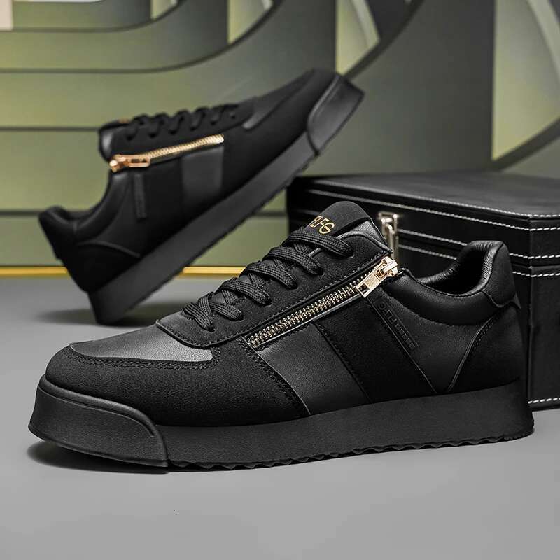 Spring Autumn Retro Fashion Brown for Comfortable Platform Sneakers Casual Outdoor Athletic Shoes Trainers Men