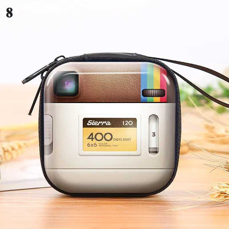 Hot Creative Retro Coin Purse Cute Tinplate Square Money Bags Portable Mini Wallet Earphone Key Storage Box Girls WholesaleW251101