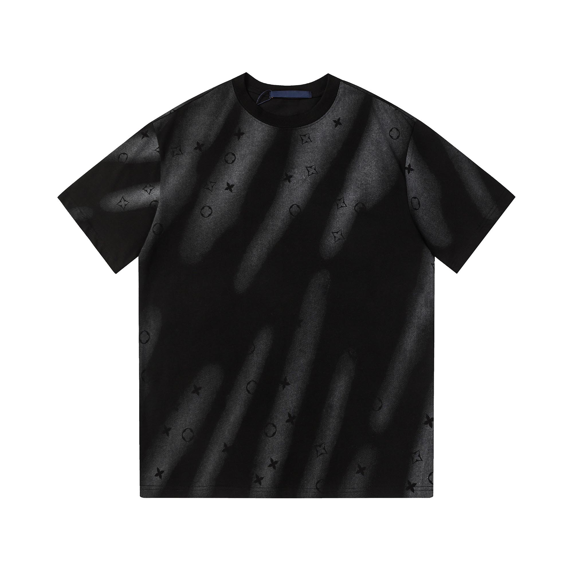 2025 Luxury T Shirts Clothing Designer Tees Black White Mens Womens Hip Hop Harajuku Streetwear italy Brand