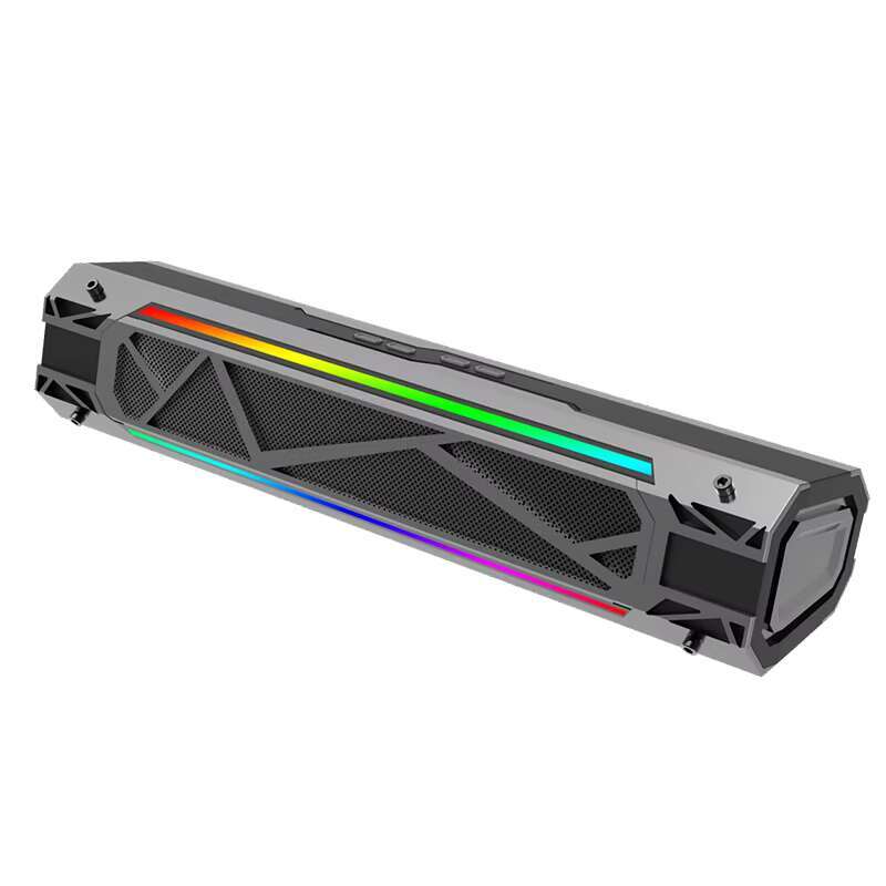 New Technology 2025 Cool Style Wireless Large Power Portable with Colorful LED Lights Bluetooth 5.3 Version Speakers