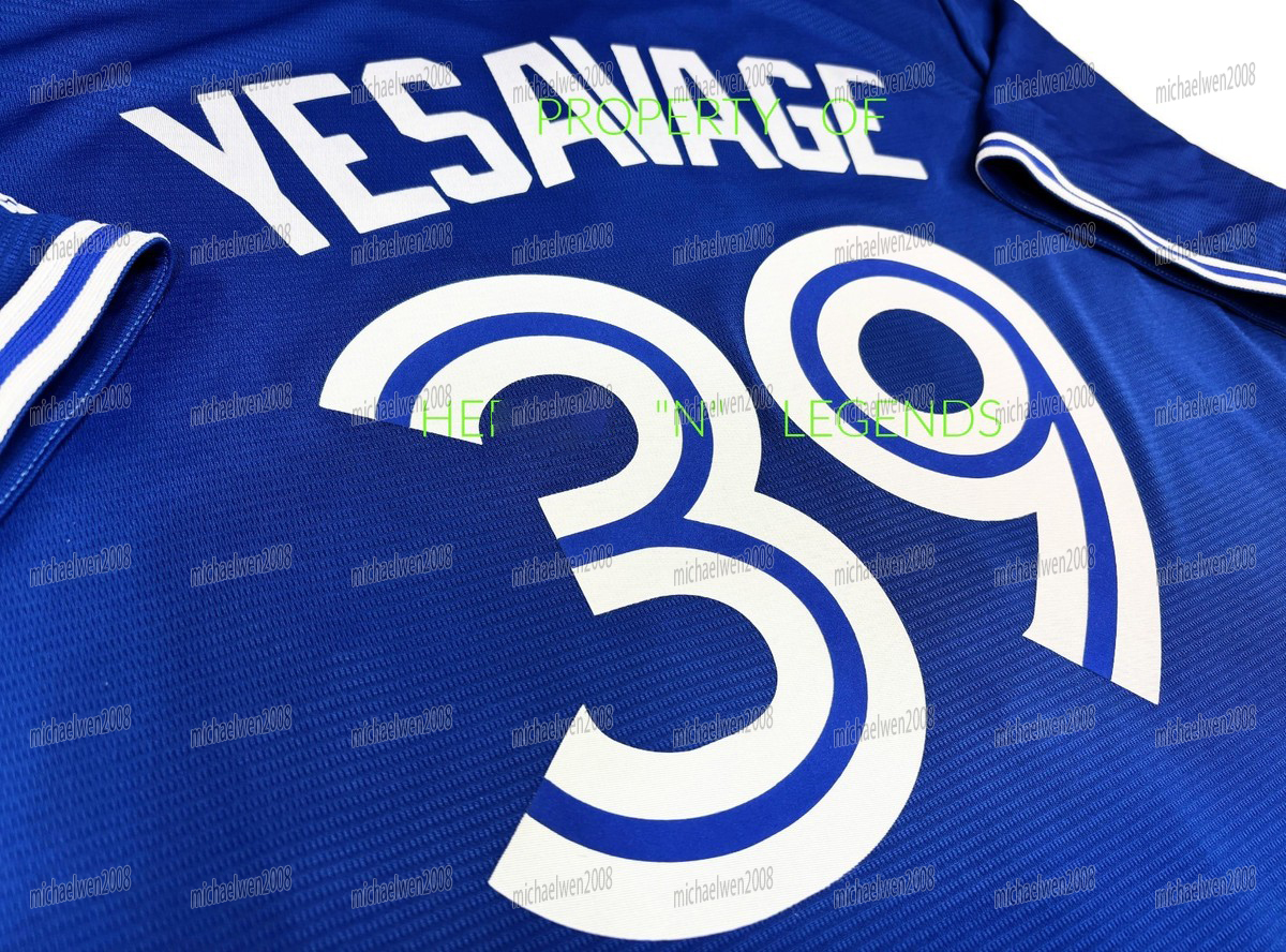 Personalized Custom 39 Trey Yesavage 2025 Baseball Jerseys Vladimir Guerrero Jr. Bo Bichette George Springer Max Scherzer Berrios Alejandro Kirk Ernie