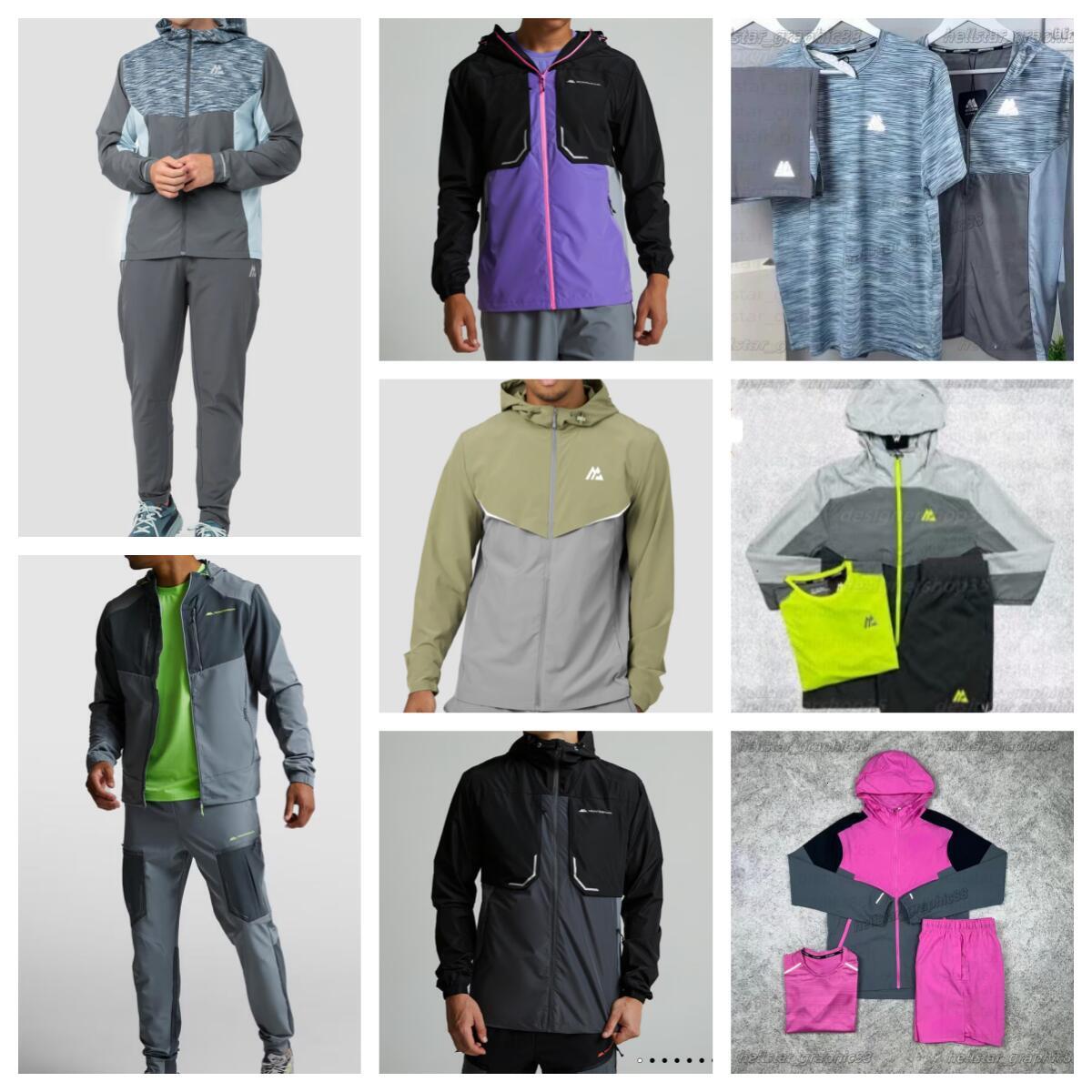 hot top1 High quality monterex tracksuit Latest model tech monterrain set sports fiess monterex set jogging suits quick dry sportswear sweatpants monterrain set 81