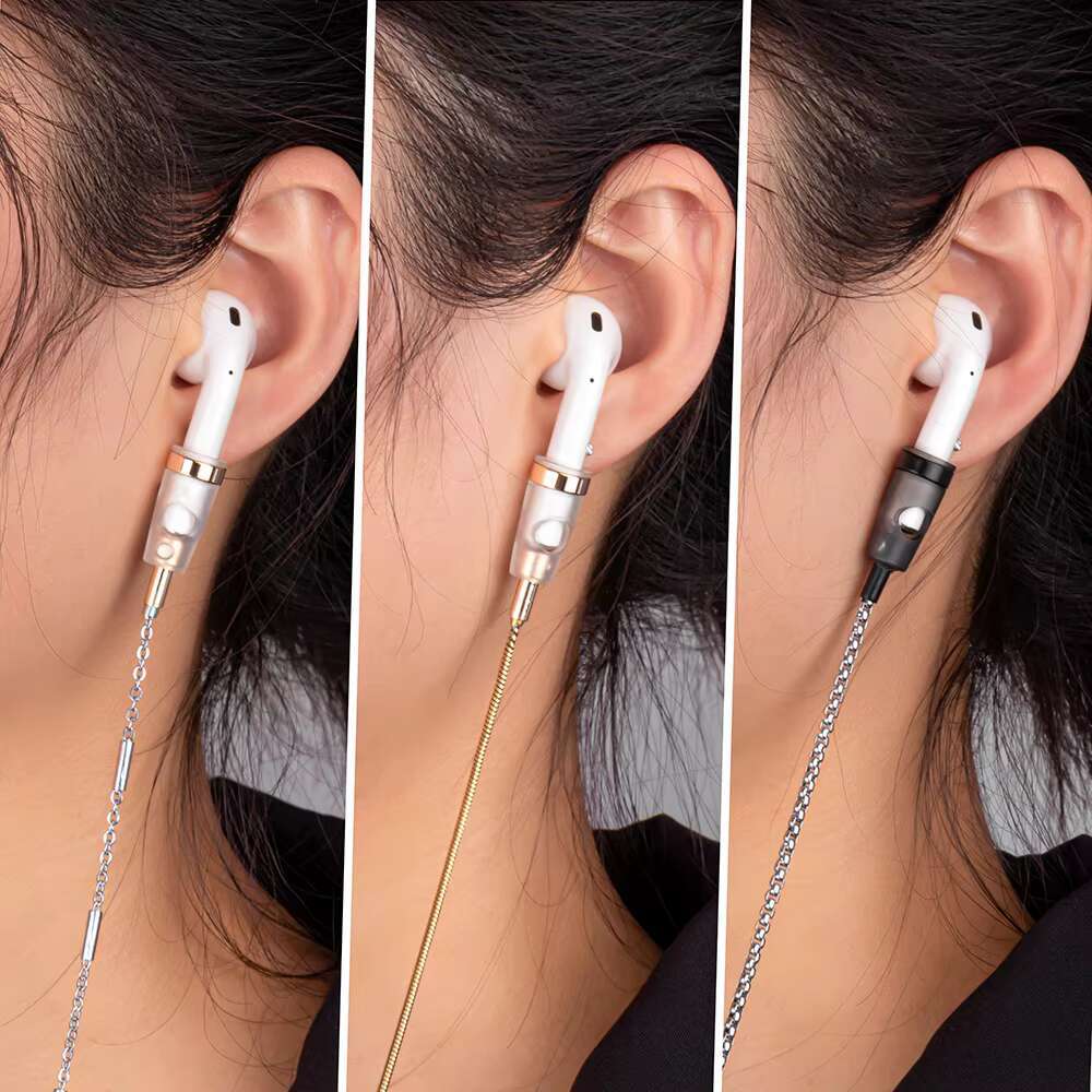 Silicone Magnetic Lanyard Neck Air Pods Anti Lost Straps Chain Rope for Iphone Wireless Earphone Holder Accessories