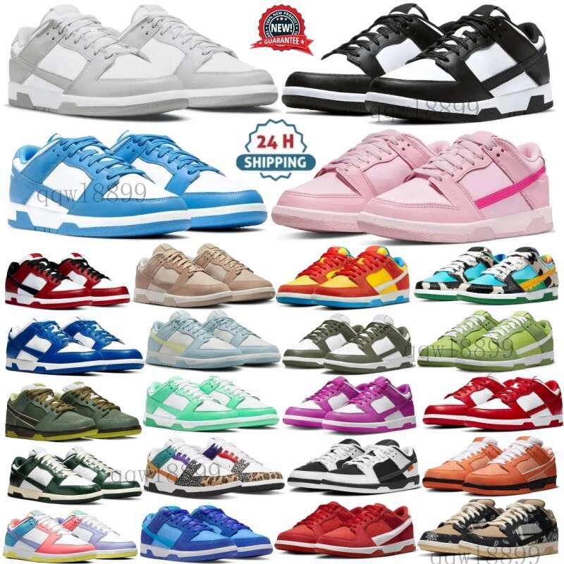 Designer Casual shoes for Men flat sneakers lows skateboard shoe Triple Pink Green Glow Active Laser Orange fashion mens womens outdoor trainers size 36-47