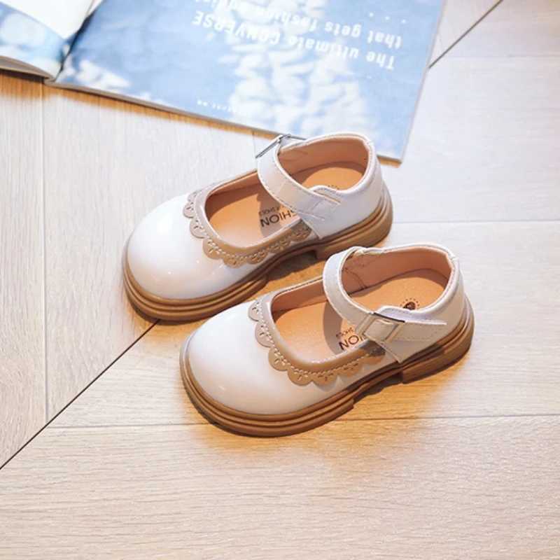 Girls leather shoes autumn new girl princess shoe lace shoes for girl stylish children single shoe comfortable kids shoes T251101