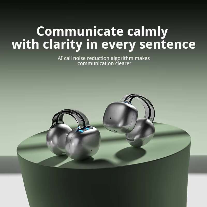 Private Model Customizable Wholesale Prices Gaming Bass Headphone Clip High Quality Earbuds with Charging case for Small Ear