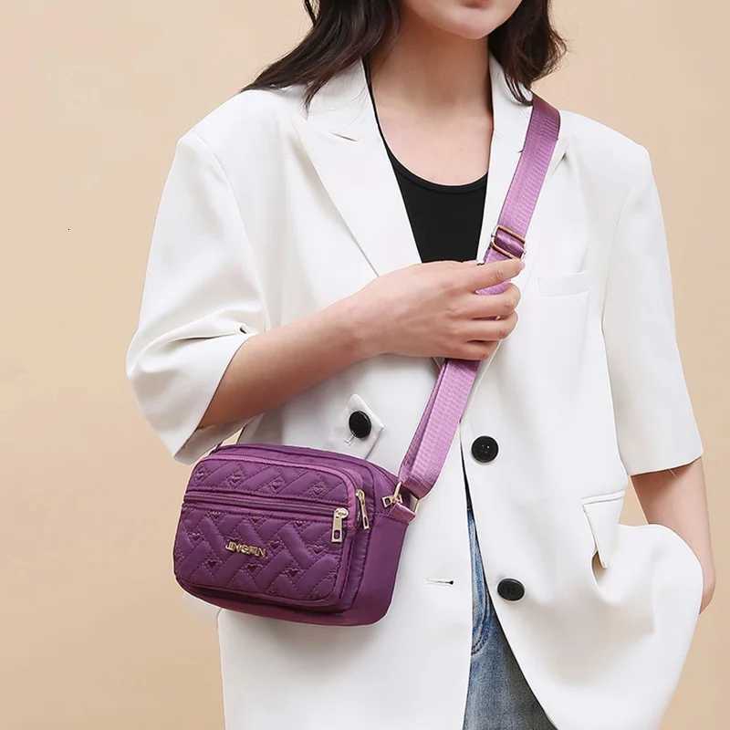 Neutral style backpack for men and women crossbody bag lightweight and casual shoulder bag travel canvas small bagW251101