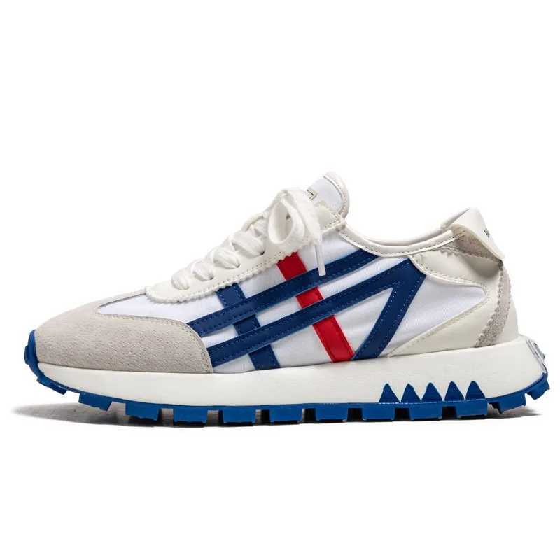 Sports solid color fashionable white casual sports mens platform anti slip running shoes Zapatillas De Decorte Y250326