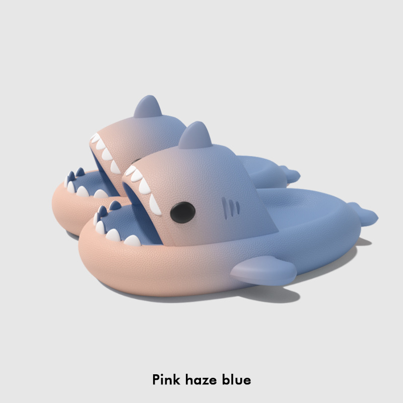 hot free shipping designer shoes Shark slippers for kids summer outdoor indoor comfortable blue pink sandals