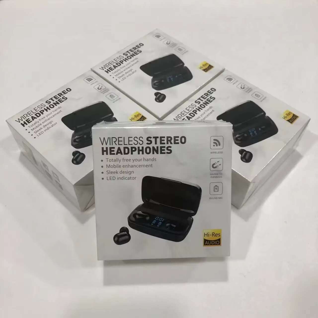 US/EU High Quality ANC Pro 2 Wireless Earbuds Gen4 Noise Cancelg Headphones with LED Battery Indicator for Gaming