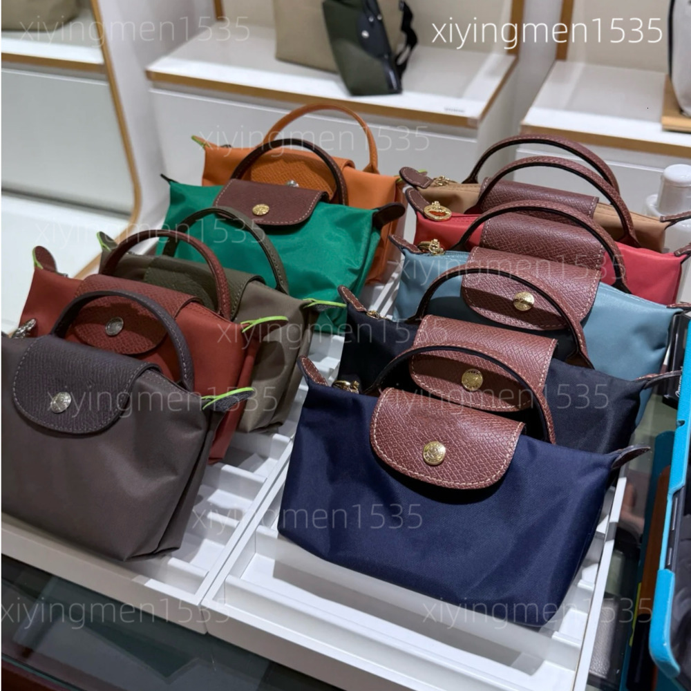 French Longchamp Mini Dumpling Commute Versatile Crossbody Handbag Womens Small Bag With Perforated Shoulder Strap Large Shopping Bag Portable shopping Long1535