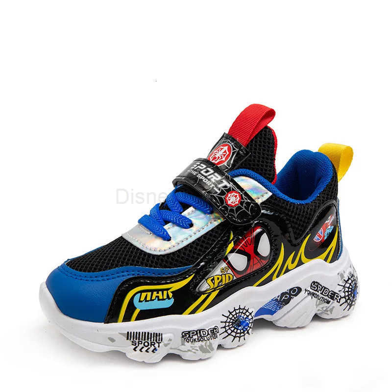 Disney Childrens Casual Shoes Cartoon Sneakers fashion Boys Running Shoes Soft Soles Students Basketball Sport Blue Shoes H251101
