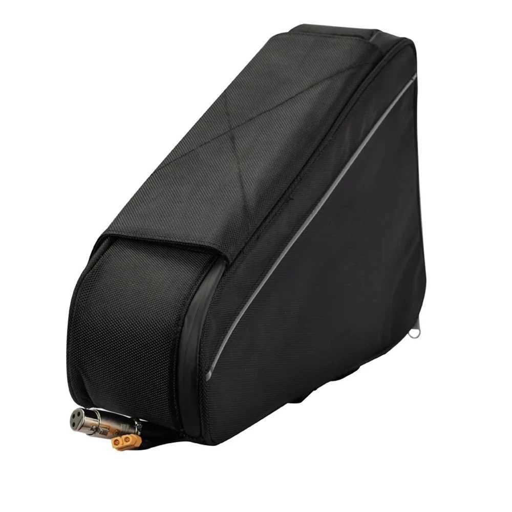 36V 48V 60V 72V Electric Bicycle Triangle Battery Bag Black Bicycle Frame Triangle BagT250331