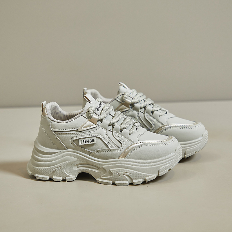 designer shoes sneakers womens trainers vintage women shoes versatile round toe soft comfort daily wear casual sneaker size 35-40