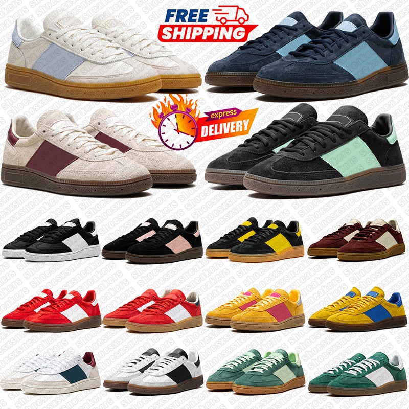 Designer Casual shoes Classic running Low Shoes sambaaa spezialshoes fashion chaussure for mens womens white Red Blue men women Breathable trainers scarpeshoes