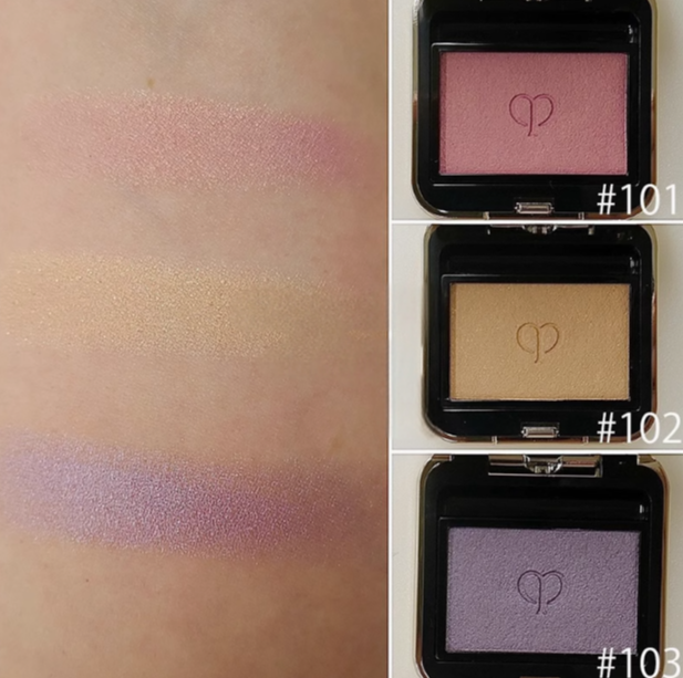 New Arrival 6 Colors Eye shadow Pocket Powder Blush Face Cheek Makeup Matte pearlescent natural color Lightweight Blush for Eye