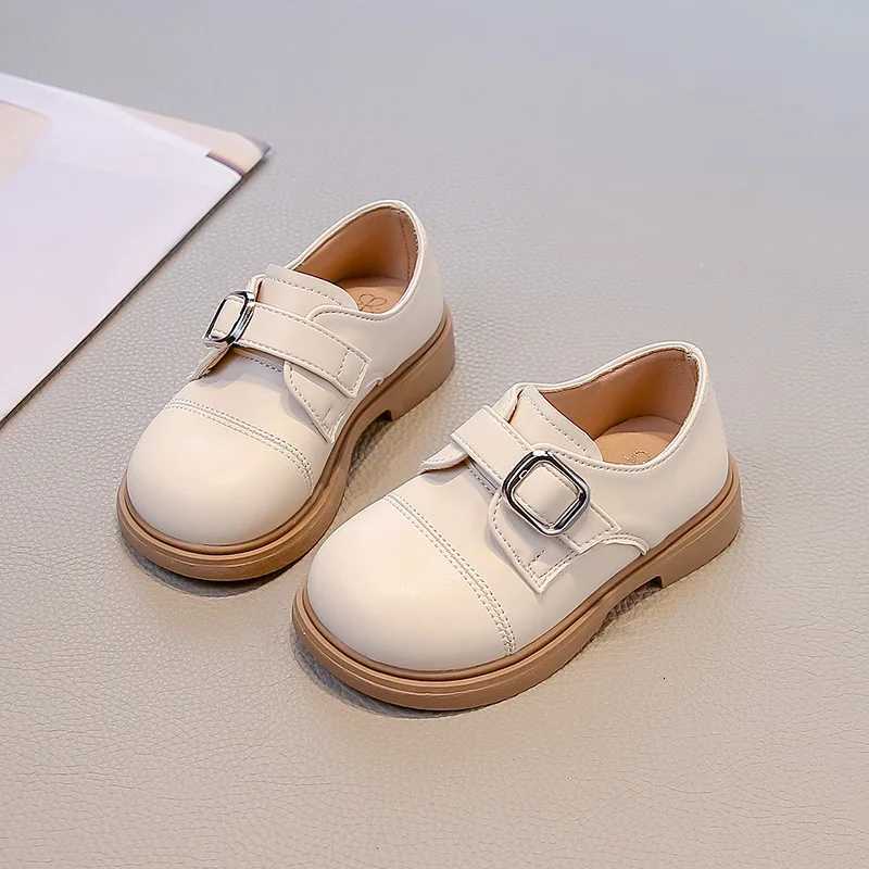 New Childrens PU Leather Shoes Spring Autumn Boys Girls Fashion Casual Mary Jane School Student Loafer Size 2335T251101