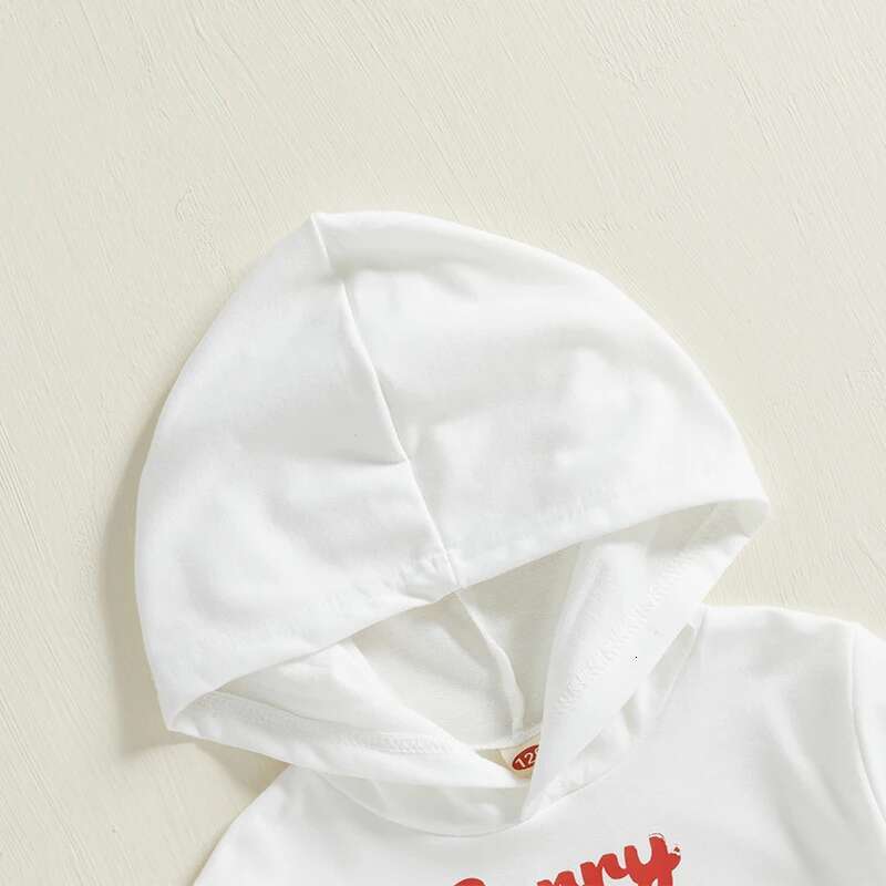 Ddmyshoesvip Kids Girls Boys Fall Hoodies Fashion Letters Heart Print Long Sleeve Hooded Sweatshirt Valentines Day Clothes Pullovers