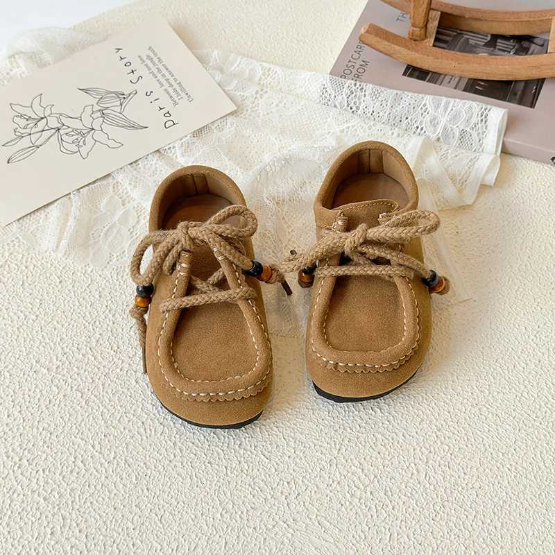 Childrens Flatbottomed Birken Shoes Spring and Autumn Leisure Suede Flatbottomed Nonslip Fashion Shoes for Boys and GirlsT251101