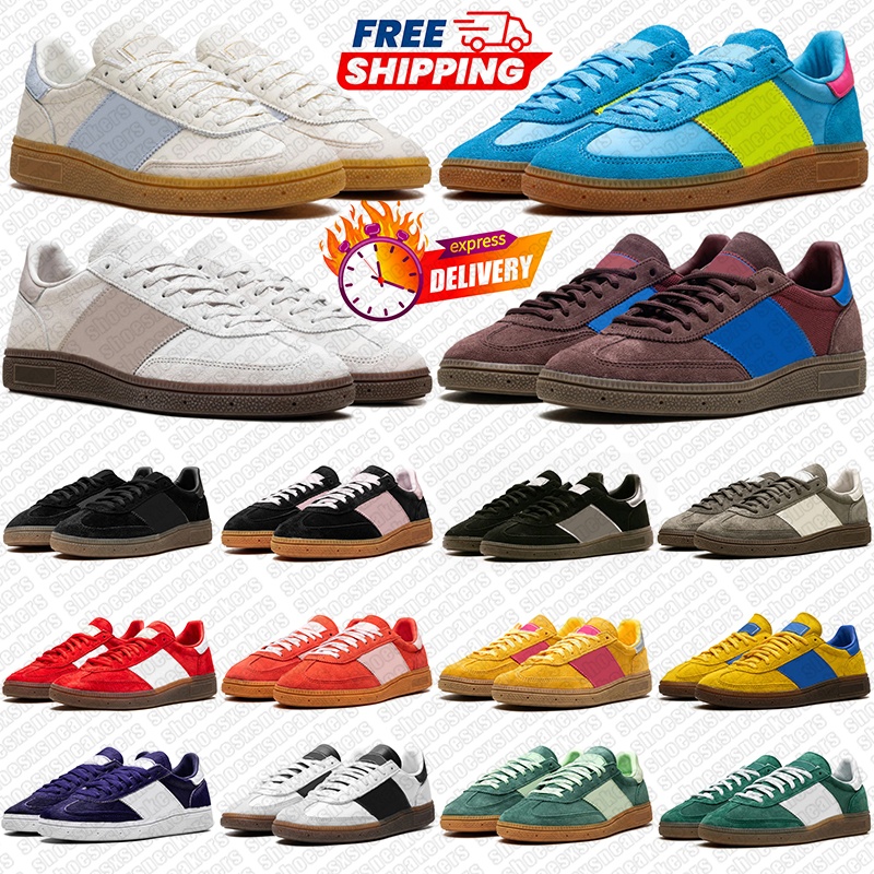 Designer Running shoes Classic Casual Low Shoes sambaaa spezialshoes fashion chaussure for mens womens white Grey Pink men women Breathable trainers scarpeshoes