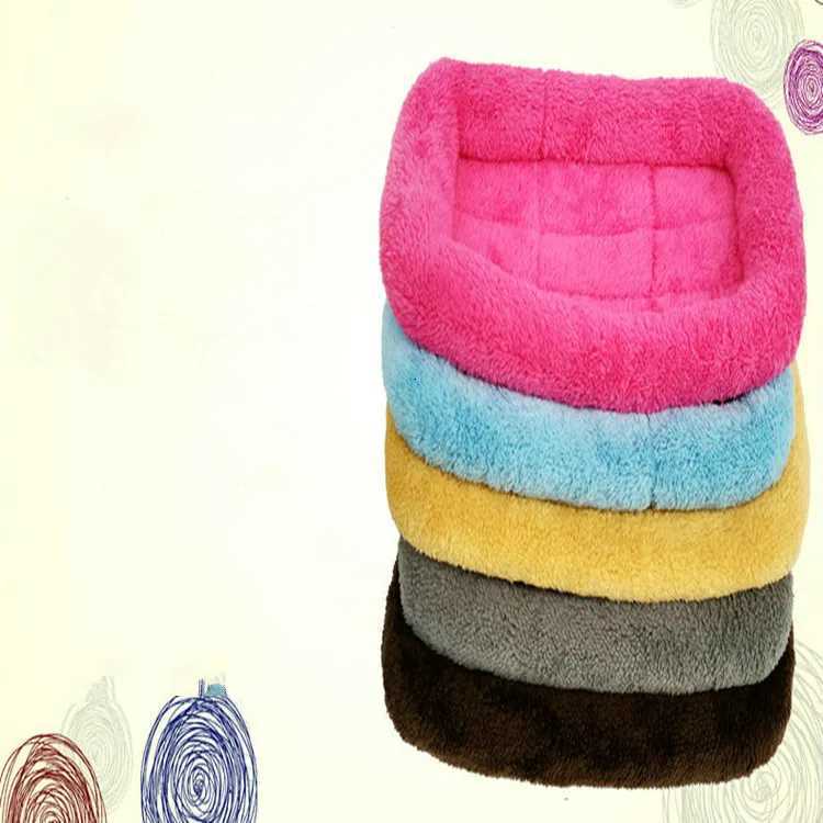 Soft Fleece Dog Beds for Large Dogs Bench Medium Dogs Mat Winter Warm Pet Cushion House Puppy Cat Sleeping Bed Pets Kennel C251101