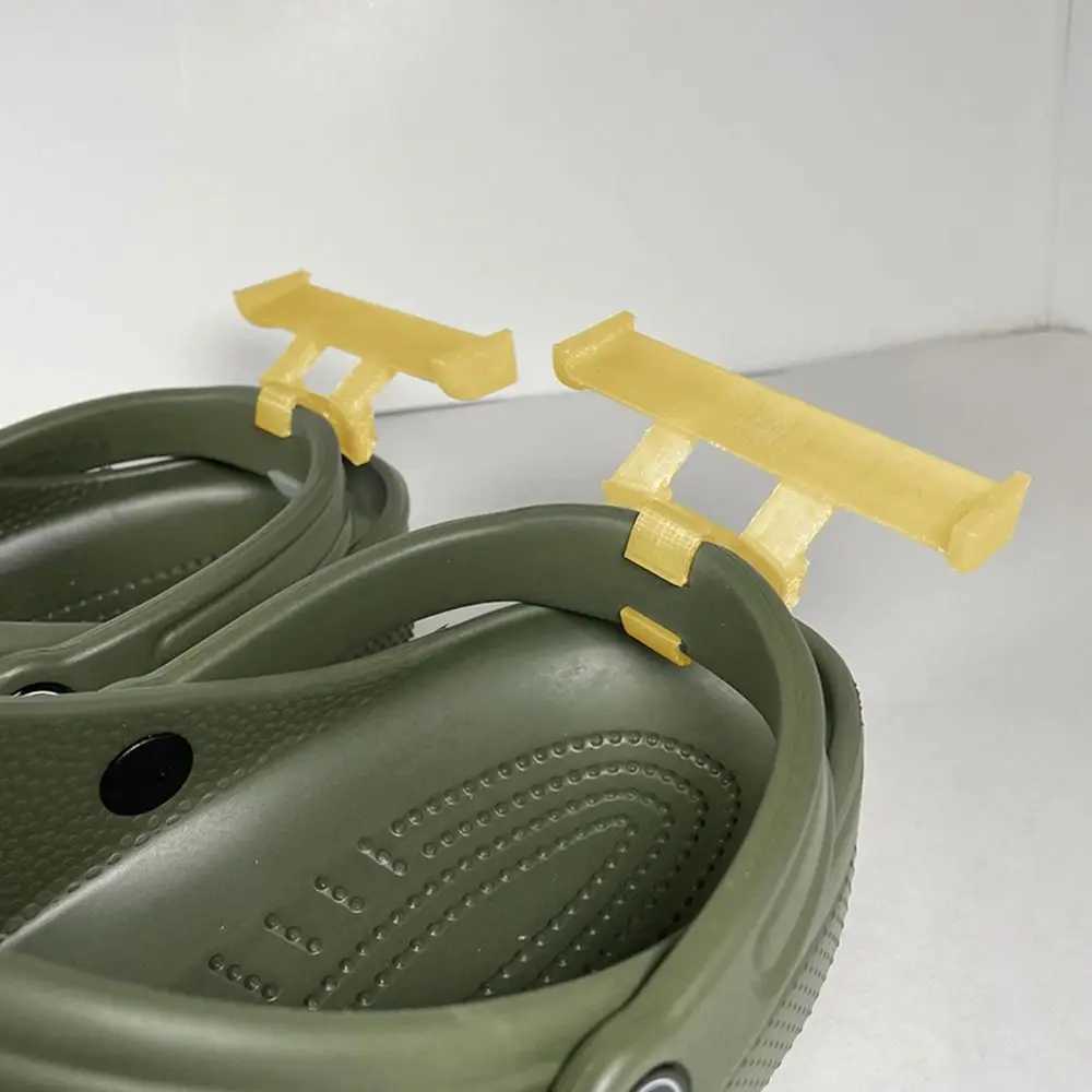 2PCS hole shoe accessories decoration shoe clip charm buckle shoe clip cave slider tail decorationXJ250401