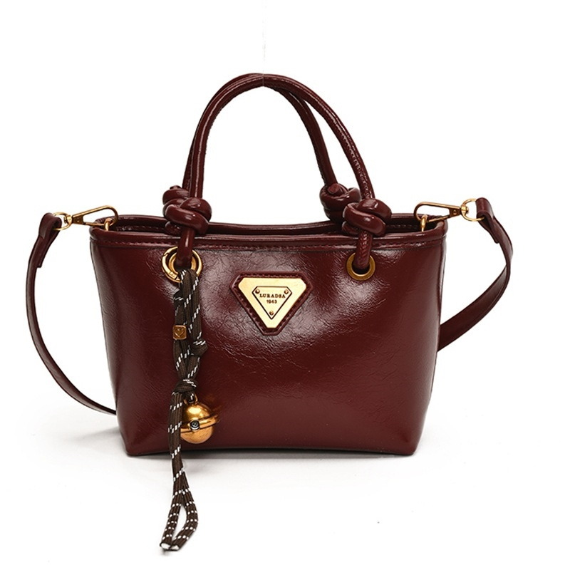 Designer bag free shipping 2025 new women's fashionable hand-held bucket bag shoulder bag crossbody bag