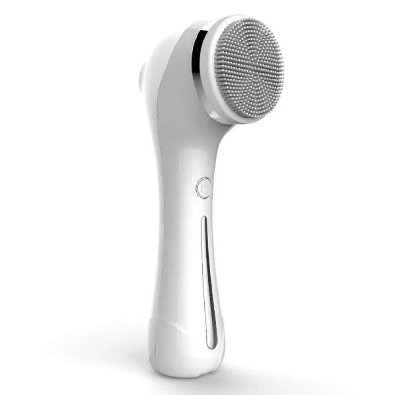 Face Scrubber Sonic Facial Cleansing With 5 Interchangeable Brush Head Ipx7 Waterproof Wireless Rechargeable For Massaging