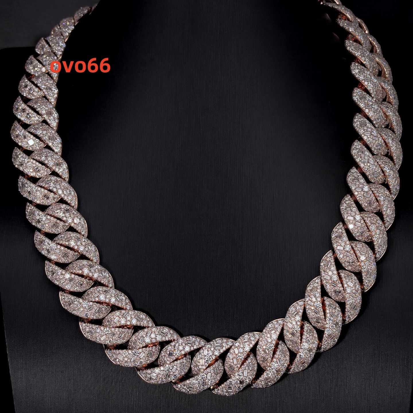 Various Cut Luxury Jewelry Moissanite Miami Cuban Chain Necklace 22mm Hip Hop Style 925 Silver Moissanite Cuban Link Chain