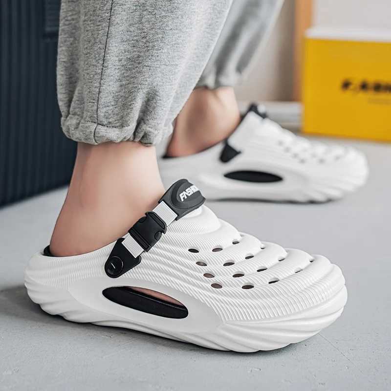 Unisex summer slippers mens platform womens beach sandals outdoor casual N-Slip mens sandalsXJ250401