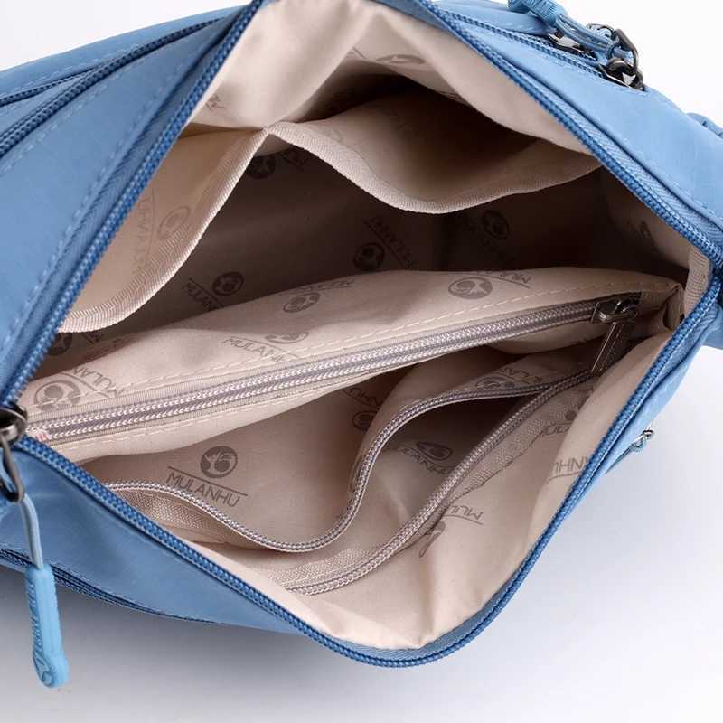 Fashion High quality Nylon bag Women Shoulder Bag Female Handbag Ladies Crossbody bags Lightweight Girls Messenger Bag PurseW251101