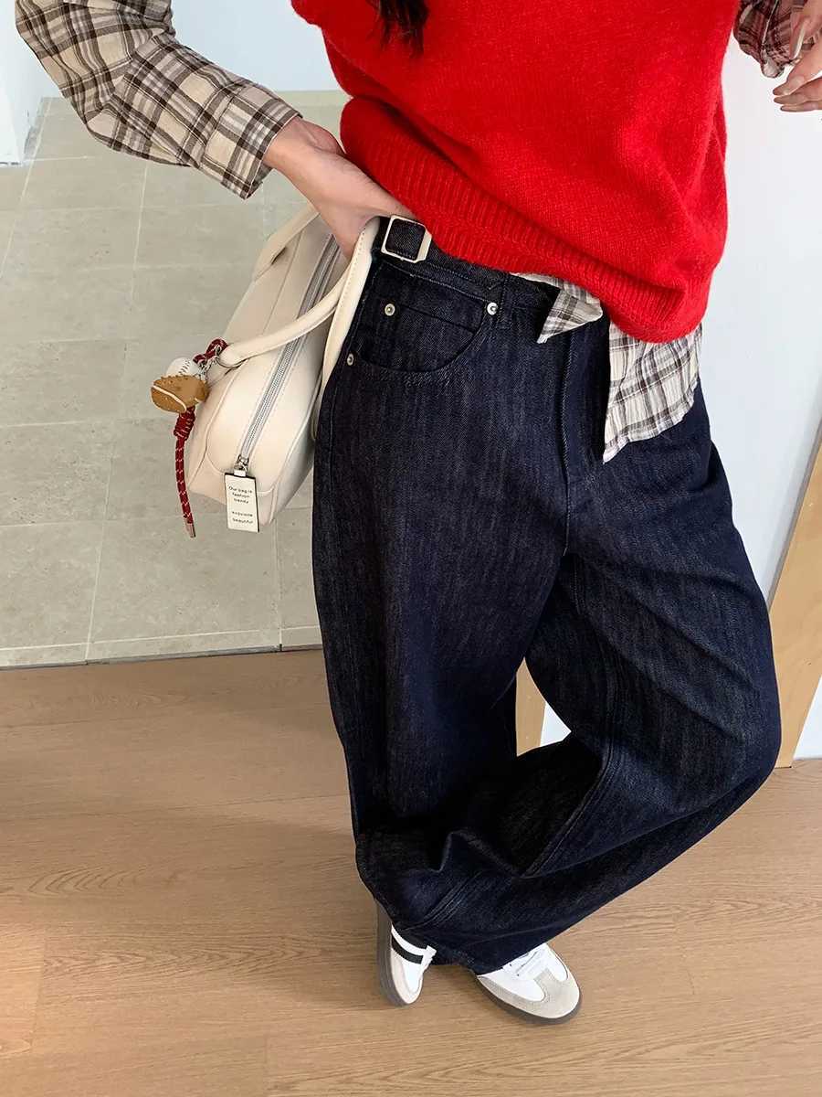 Autumn new denim pants and women wide leg straight leg jeans J251031
